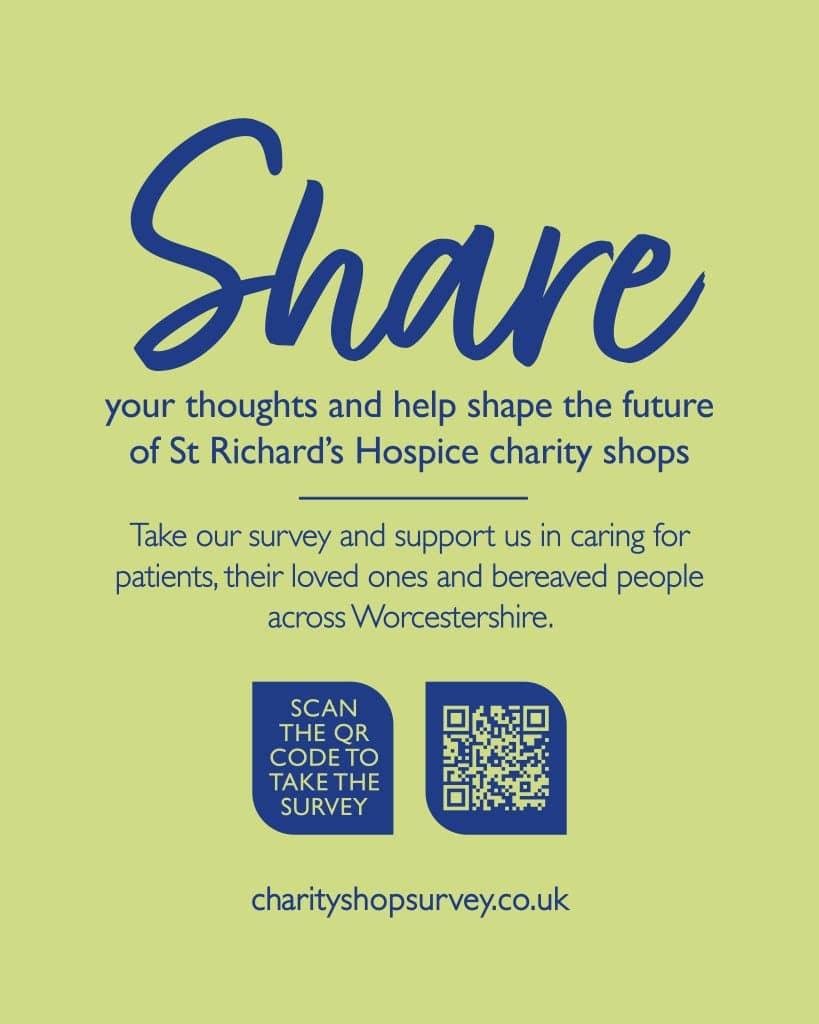 St Richards Hospice Asks County To Help Shape Charity Shops Future