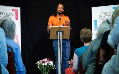 Herefordshire photographer captures the Ledbury Poetry Festival