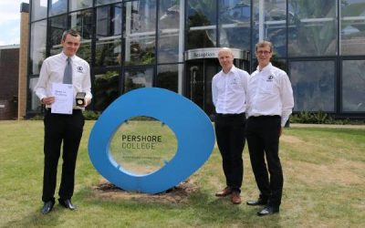 Double medal joy for Pershore College