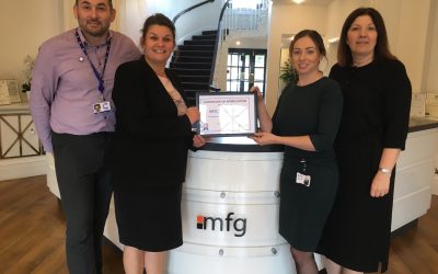 MFG SOLICITORS HONOURED FOR SECURING VITAL FUNDS FOR CANCER RESEARCH UK
