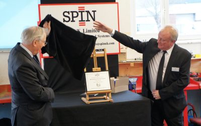 Spin UK celebrate royal visit