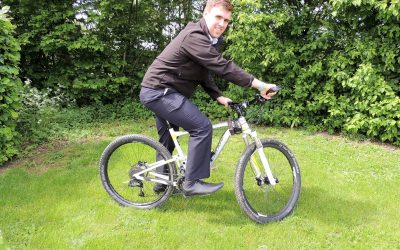 Oakland International encourage staff to get on their bikes!