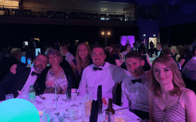 Parallel Lines team attend the Worcestershire Education Awards