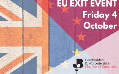 EU Exit Event: Save the date Friday 4 October 2019