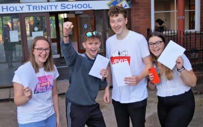 Holy Trinity School and Sixth Form Centre Students A Level Success