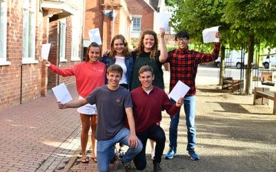 Students at the King’s School, Worcester celebrate another set of tremendous results