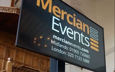 Mercian Events pleased to add new monitor to its offering