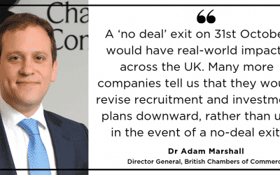 New survey shows potential impact of a ‘no-deal’ Brexit on UK business investment