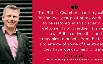 BCC welcomes two-year post-study work visa