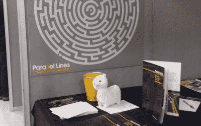 Parallel Lines debut new brochure at Chamber Business Expo