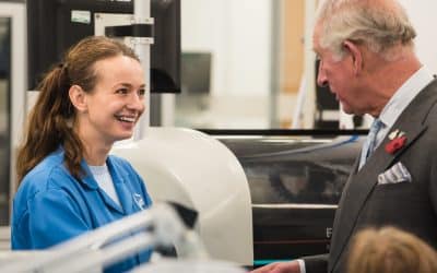Prince Charles visits award-winning firm in Herefordshire