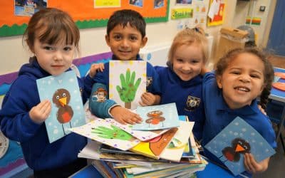 Nursery Supports Kidderminster Library Christmas Card Appeal