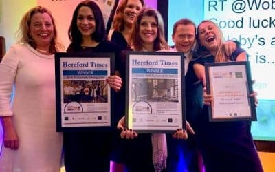 Pensons Wins Best Restaurant and Food & Drink Business of the Year at Hereford Times Food & Drink Awards 2019