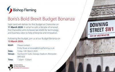How will the upcoming Budget affect your business?
