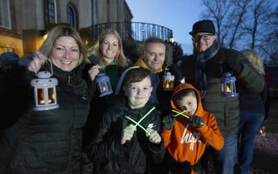 Lantern Walk raises over £2,500 for Primrose Hospice