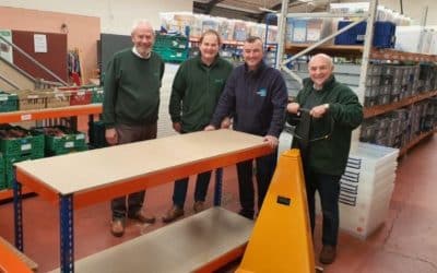 Local building company supporting Worcester Foodbank