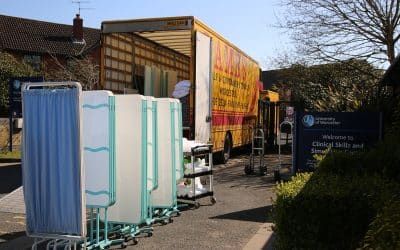 Vital healthcare equipment from University of Worcester makes its way to the NHS