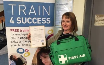 Pershore woman among the first to benefit from free training programme