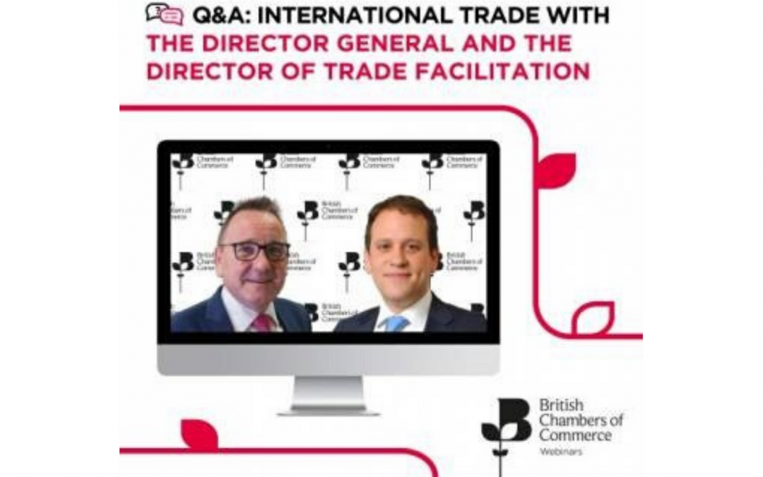 International Trade Q&A with BCC Director General and Director of Trade Facilitation