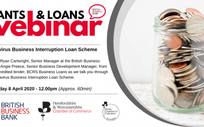 Coronavirus Business Interruption Loan Scheme with the British Business Bank