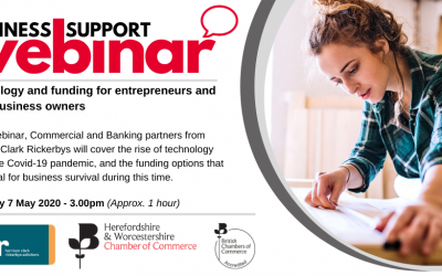 Webinar: Technology and funding for entrepreneurs and small business owners