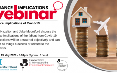 Webinar: Insurance implications of the fallout from Covid-19