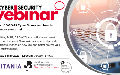 Webinar: The latest COVID-19 Cyber Scams and how to quickly reduce your risk