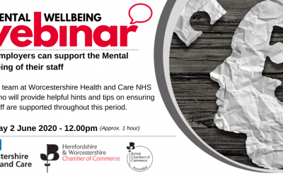 Webinar: How employers can support the Mental Wellbeing of their staff