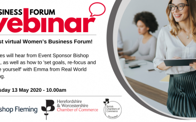 Webinar: Women’s Business Forum with Bishop Fleming