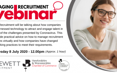 Webinar: Recruitment reinvented for the “new normal”
