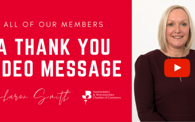 Sharon Smith, Chamber CEO personally congratulates resilient Members