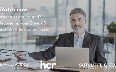 Webinar: Insured or not insured? Recovering your Covid-19 business interruption losses