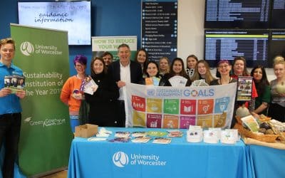 University of Worcester Highly Commended in International Environmental Awards