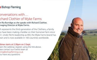 Webinar: Conversations with Richard Clothier of Wyke Farms
