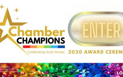 Entries to the Chamber Champions Awards are now open