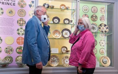 Mayor of Worcester, Cllr Jo Hodges, officially reopens the Museum of Royal Worcester!