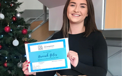 Distinction awarded to Chamber Apprentice