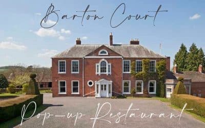 Barton Court Hosts Pop Up Restaurant with Award Winning Catering Company