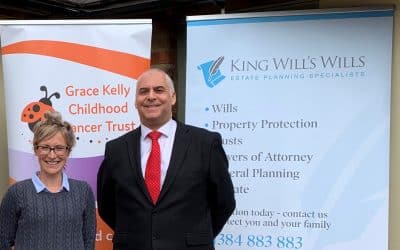 Support the Grace Kelly Childhood Cancer Trust by making or updating your Will this October