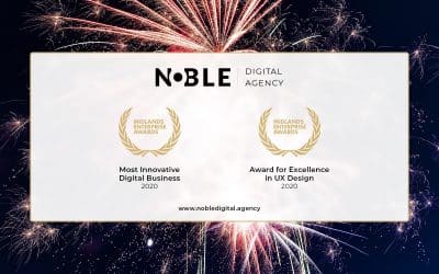 Stourport Agency Noble Digital Celebrates Double Award Win For Innovation & Excellence