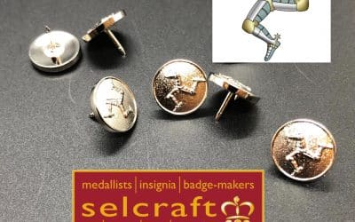 Triskelion Lapel Badge – a special commission by Selcraft UK
