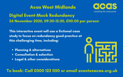 Mock Redundancy, 24 November 2020