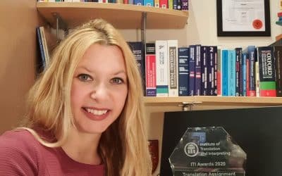 Worcestershire translator wins prestigious award