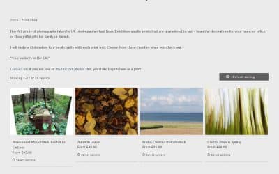 Photographer supporting community through business