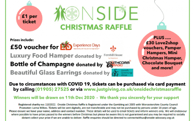 Onside Advocacy Christmas Raffle