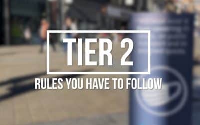 What does Tier 2 (High) mean for Herefordshire & Worcestershire?