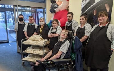 Students spread festive cheer with deliveries to elderly in Evesham