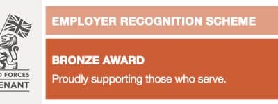 Patron Member Hewett Recruitment sign Armed Forces Covenant