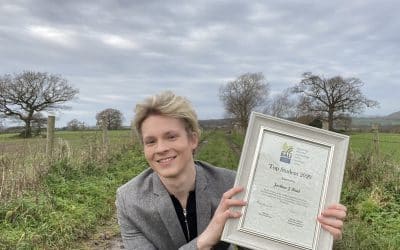 Pershore student wins national landscaping prize