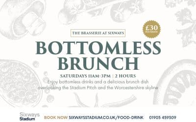 Bottomless Brunch at the Sixways Brasserie